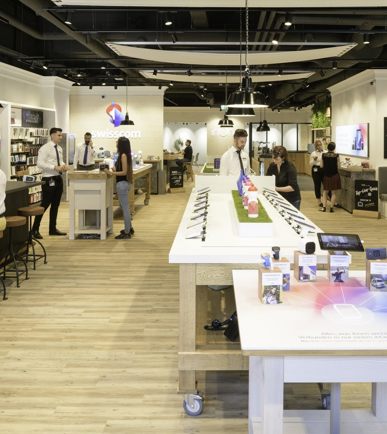 Ein Bild eines Swisscom-shops